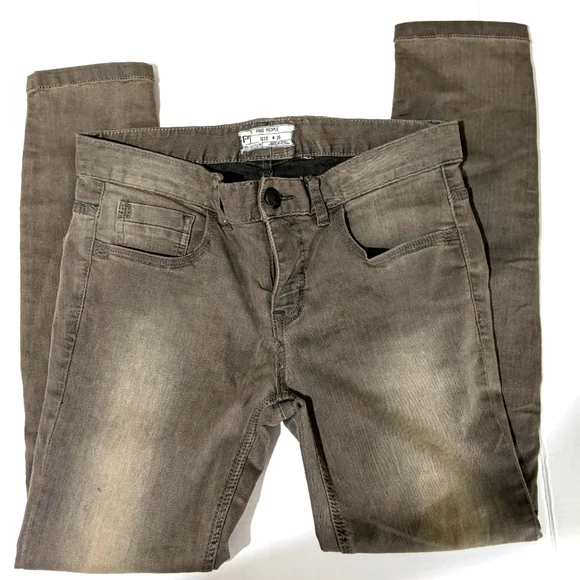 Free People Women's Murray Wash Skinny Jeans - Size 29 - Picture 3 of 11